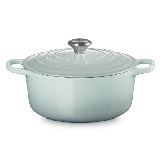 Le Creuset Signature Round Casserole 26cm - Sea Salt